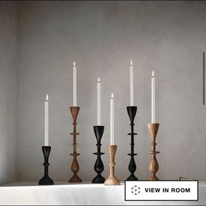 New Crate & Barrel Candlestick Holder